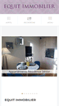 Mobile Screenshot of equit-immobilier.com
